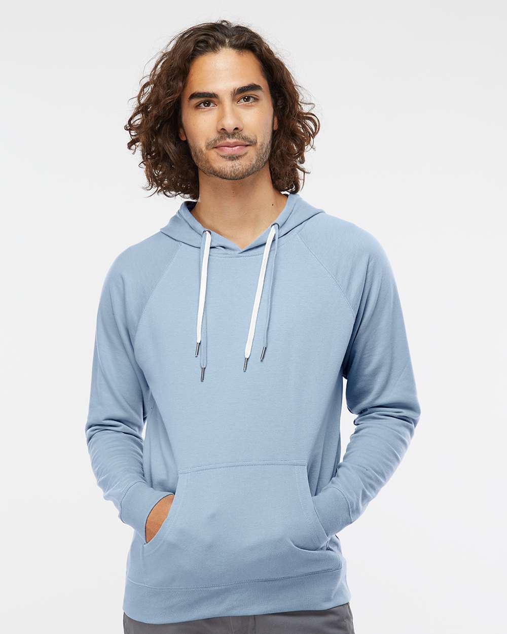 Independent Trading Co. Icon Lightweight Loopback Terry Hooded Sweatshirt SS1000