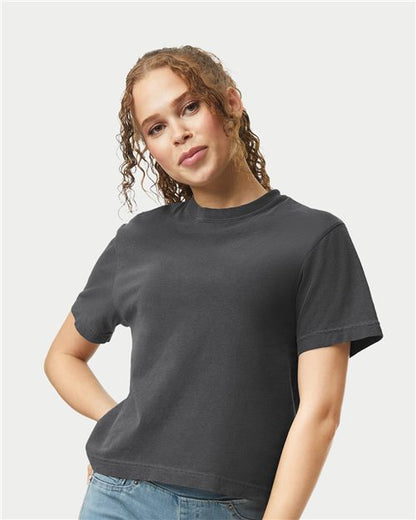 Women's Garment-Dyed Heavyweight Boxy T-Shirt -  - 6069