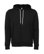 Unisex Sponge Fleece Hoodie Sweatshirt - Black Heather -  - 2768