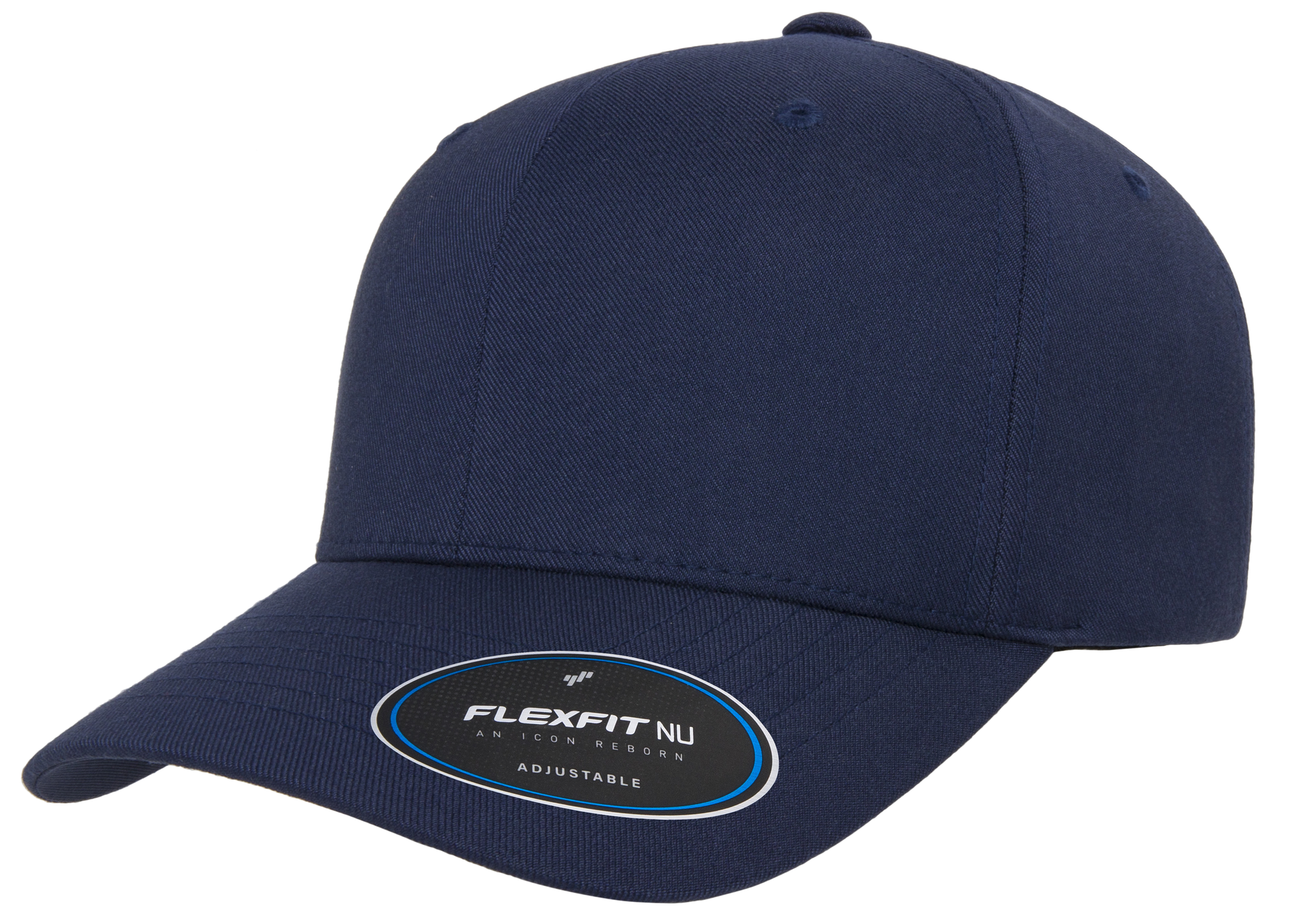 F06110 - Flexfit Nu Adjustable Cap - Navy - Headwear