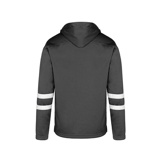 L0617Y - Dangle - Youth Pullover Hockey Lace Hooded Sweatshirt - Fleece