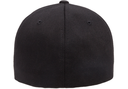 F06277 - FlexFit Wooly Combed Fitted Cap - Headwear