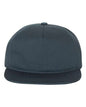 Lightly-Structured Five-Panel Snapback Cap -  - 5766