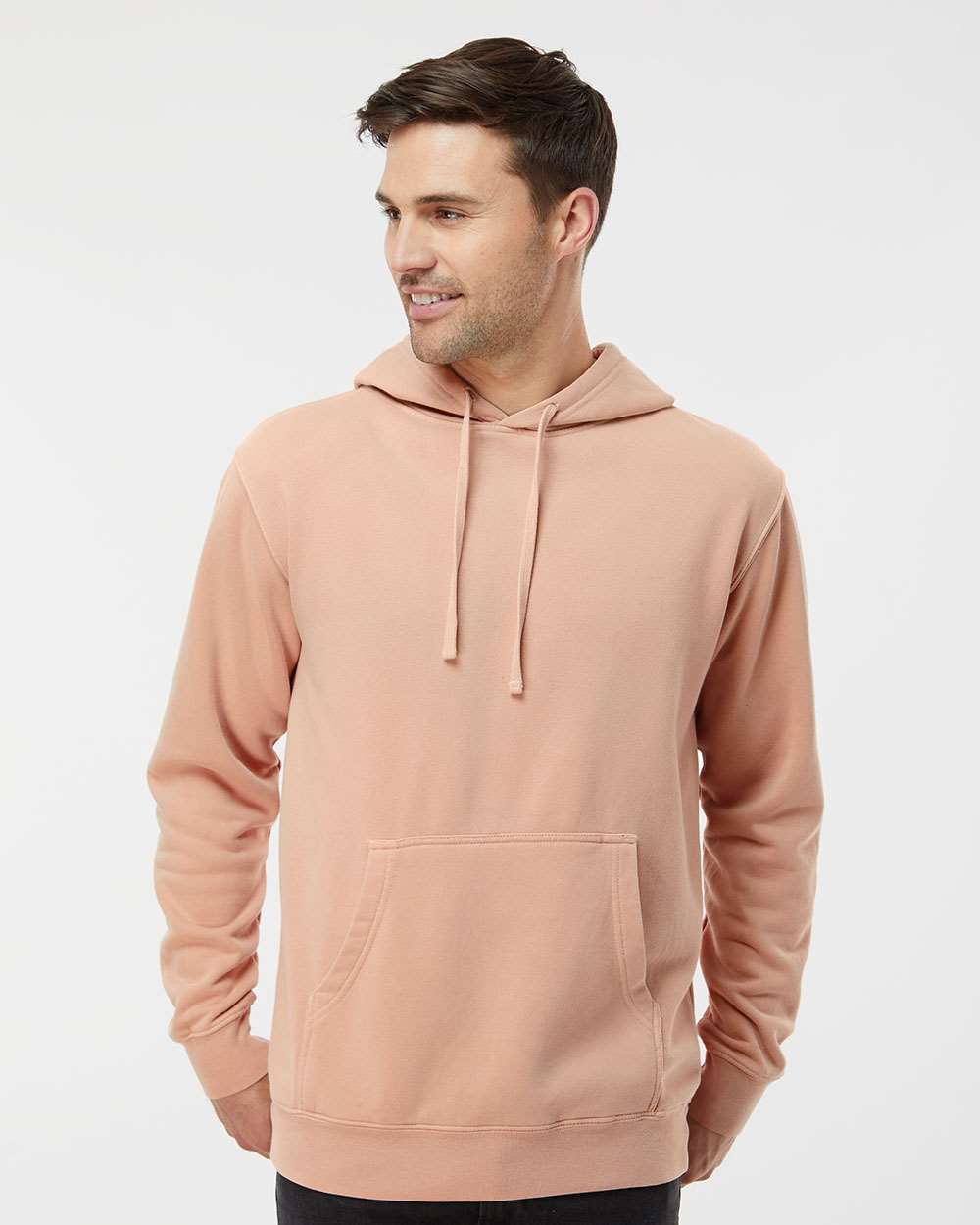 Independent Trading Co. Midweight Pigment-Dyed Hooded Sweatshirt PRM4500