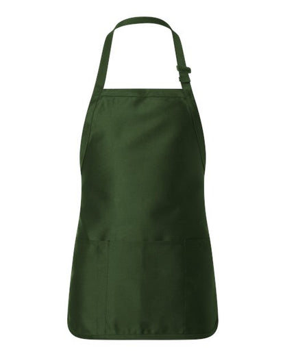 Full-Length Apron with Pouch Pocket -  - 5859 - Toronto Screen Printing- Color