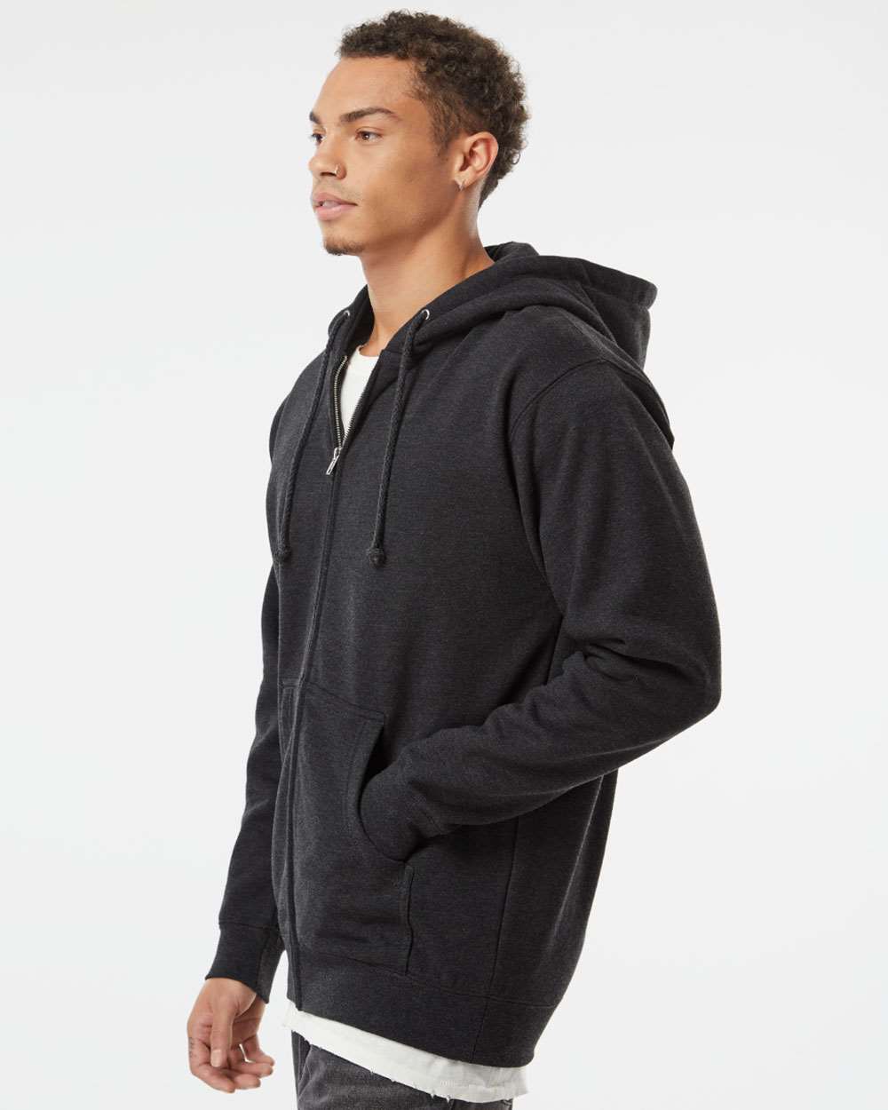 Independent Trading Co. Heavyweight Full-Zip Hooded Sweatshirt (IND4000Z)