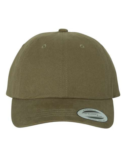 Peached Cotton Twill Dad Hat -  - 5646