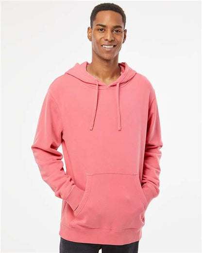 Unisex Midweight Pigment-Dyed Hooded Sweatshirt -  - 6015