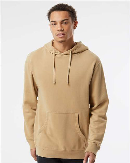 Unisex Midweight Pigment-Dyed Hooded Sweatshirt -  - 6015