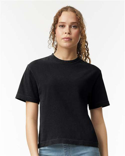 Women's Garment-Dyed Heavyweight Boxy T-Shirt -  - 6069