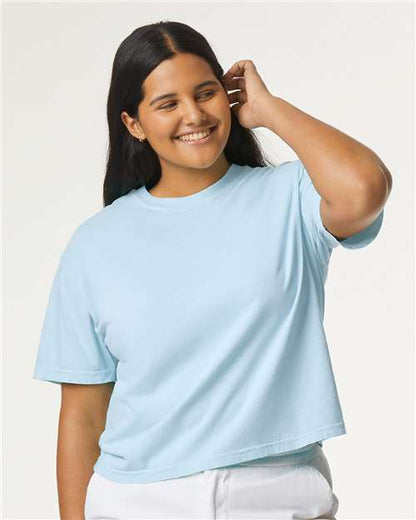 Women's Garment-Dyed Heavyweight Boxy T-Shirt -  - 6069
