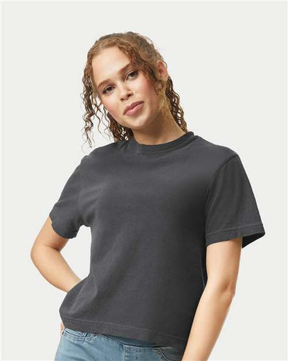 Women's Garment-Dyed Heavyweight Boxy T-Shirt -  - 6069