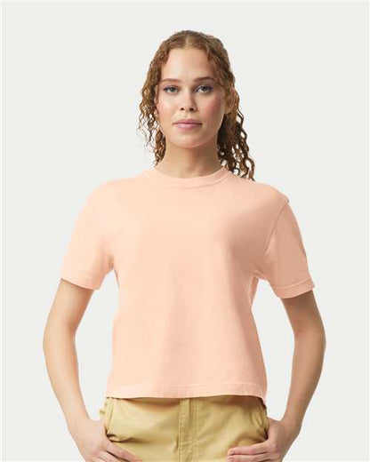 Women's Garment-Dyed Heavyweight Boxy T-Shirt -  - 6069