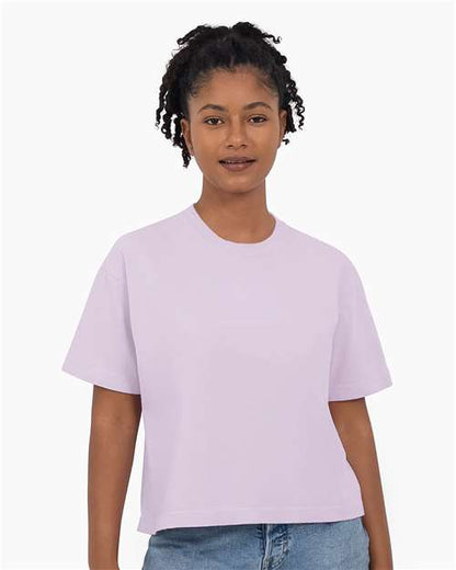 Women's Garment-Dyed Heavyweight Boxy T-Shirt -  - 6069