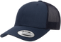 F06606 - YP Classics Snap Back Trucker Cap - Navy - Headwear