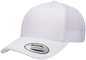 F06606 - YP Classics Snap Back Trucker Cap - White - Headwear