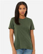 Women’s Relaxed Jersey Tee - Military Green -  - 2024