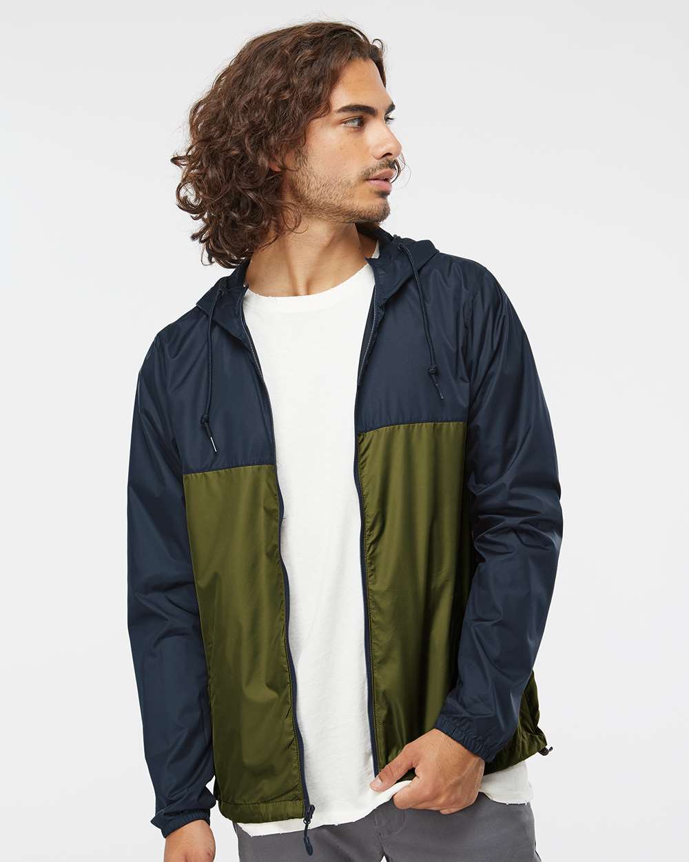 Independent Trading Co. Lightweight Windbreaker Full-Zip Jacket EXP54LWZ