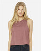 Women's Racerback Crop Tank -  - 6282