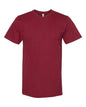 Unisex Fine Jersey Tee - Cranberry -  - 6364
