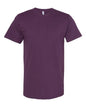 Unisex Fine Jersey Tee - Eggplant -  - 6364