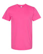 Unisex Fine Jersey Tee - Fuchsia -  - 6364