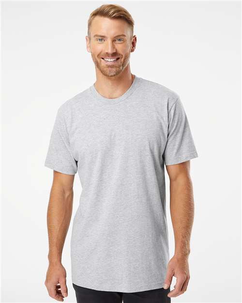 Fine Jersey Tee - Heather Grey