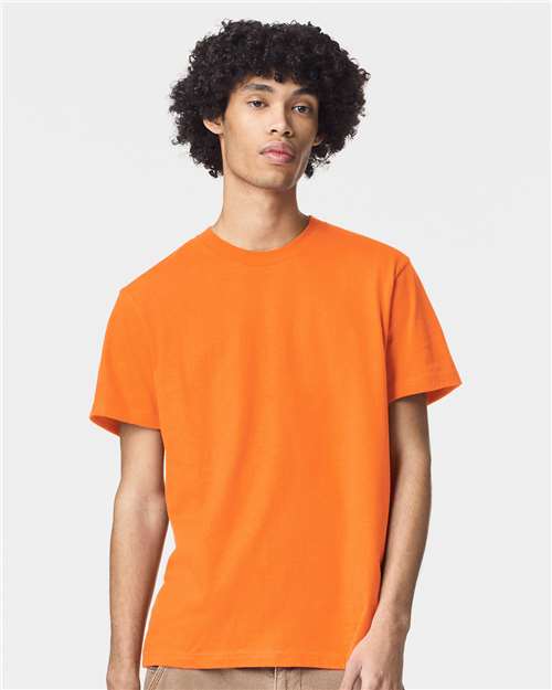 Unisex Fine Jersey Tee - Orange -  - 6364