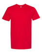 Unisex Fine Jersey Tee - Red -  - 6364