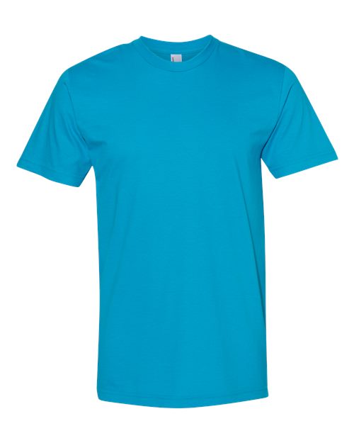 Unisex Fine Jersey Tee - Teal -  - 6364