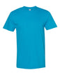 Unisex Fine Jersey Tee - Teal -  - 6364