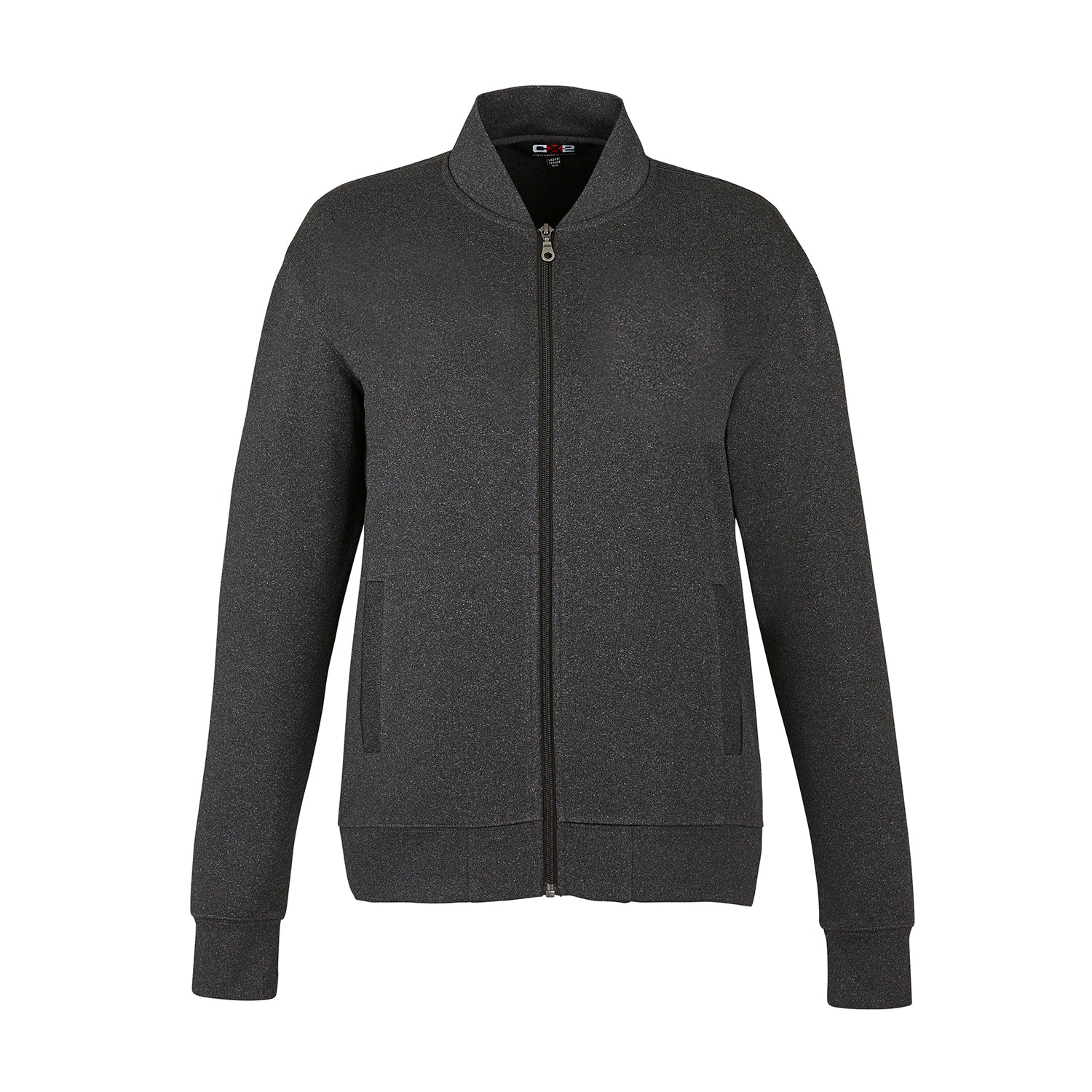 L00693 - Parkview - Ladies Full-Zip Sweatshirt - Charcoal / XS / Fleece