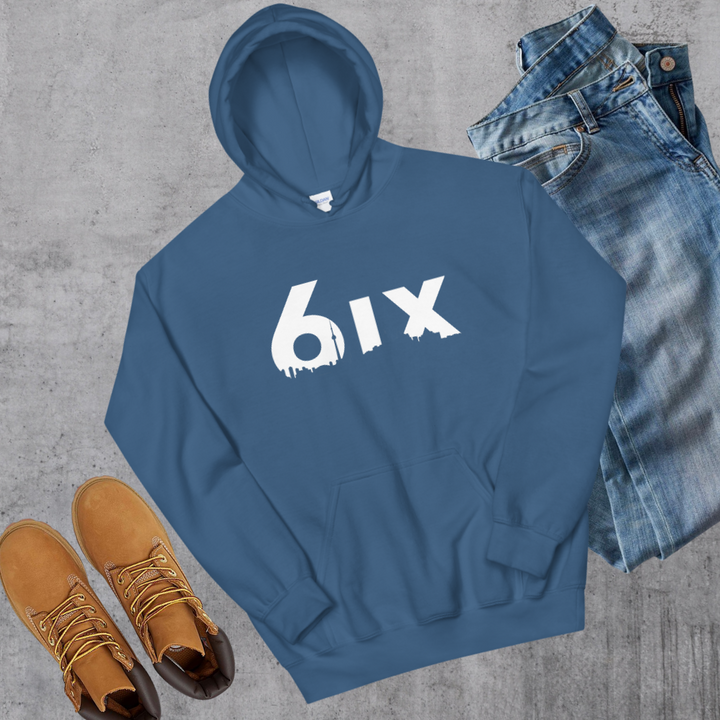 6ix Hoodie - Indigo Blue / S