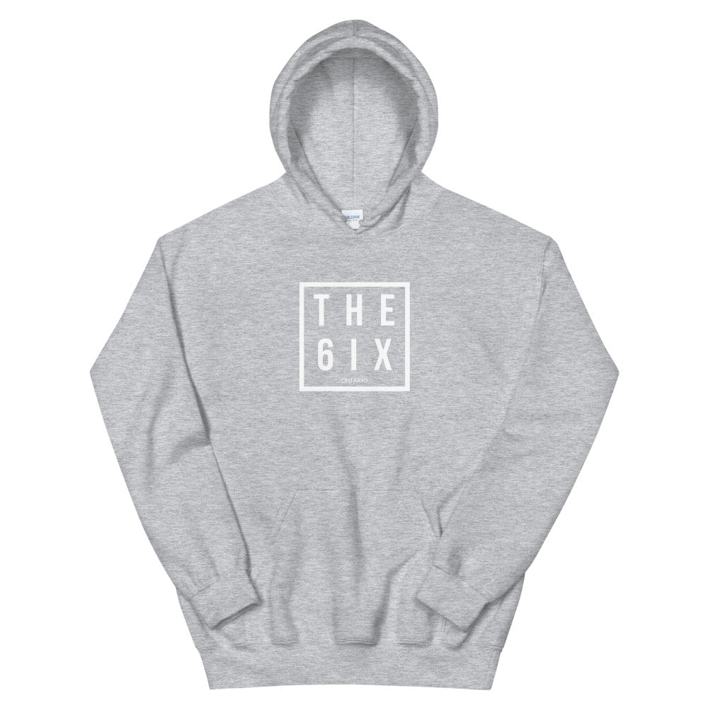 The 6ix Square Hoodie - Sport Grey / S