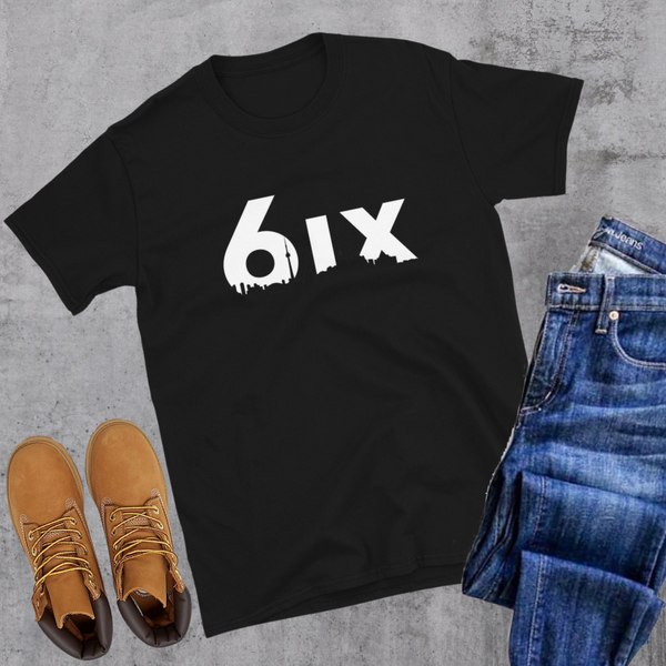 6ix Tee - Black / S