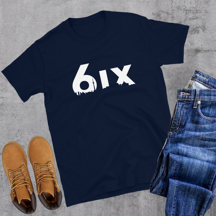 6ix Tee - Navy / S