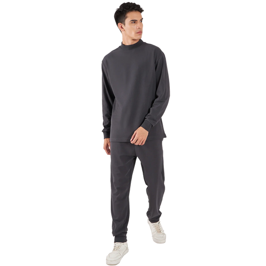 7030 - Dri Ease Heavy Mockneck Long - CREWNECKS