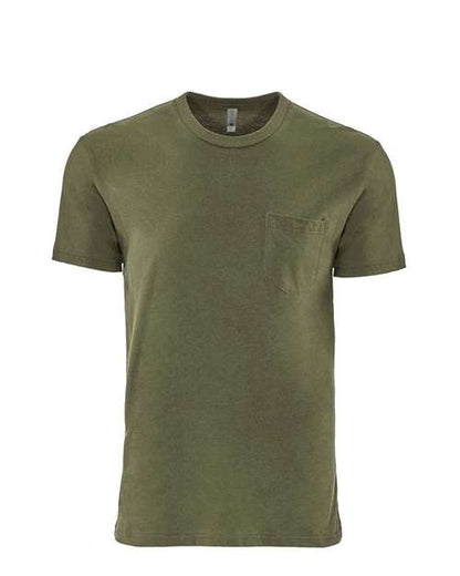 Unisex Cotton Pocket T-Shirt -  - 6791