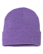 12" Solid Cuffed Beanie -  - 1411