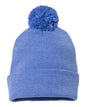 12" Pom-Pom Cuffed Beanie -  - 3015