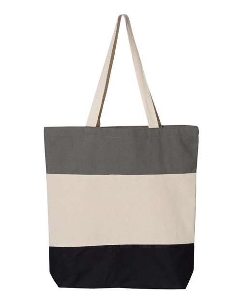11L Tri-Color Tote -  - 6845 - Toronto Screen Printing- Color