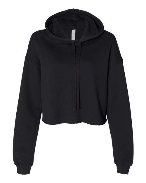 Women's Crop Fleece Hoodie Sweatshirt -  - 6891