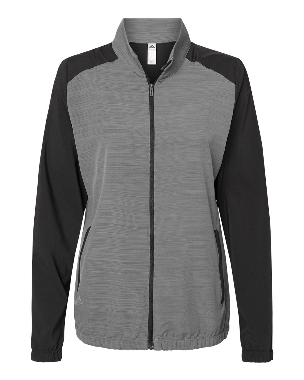 Adidas Women's Heather Block Full-Zip Windshirt A547