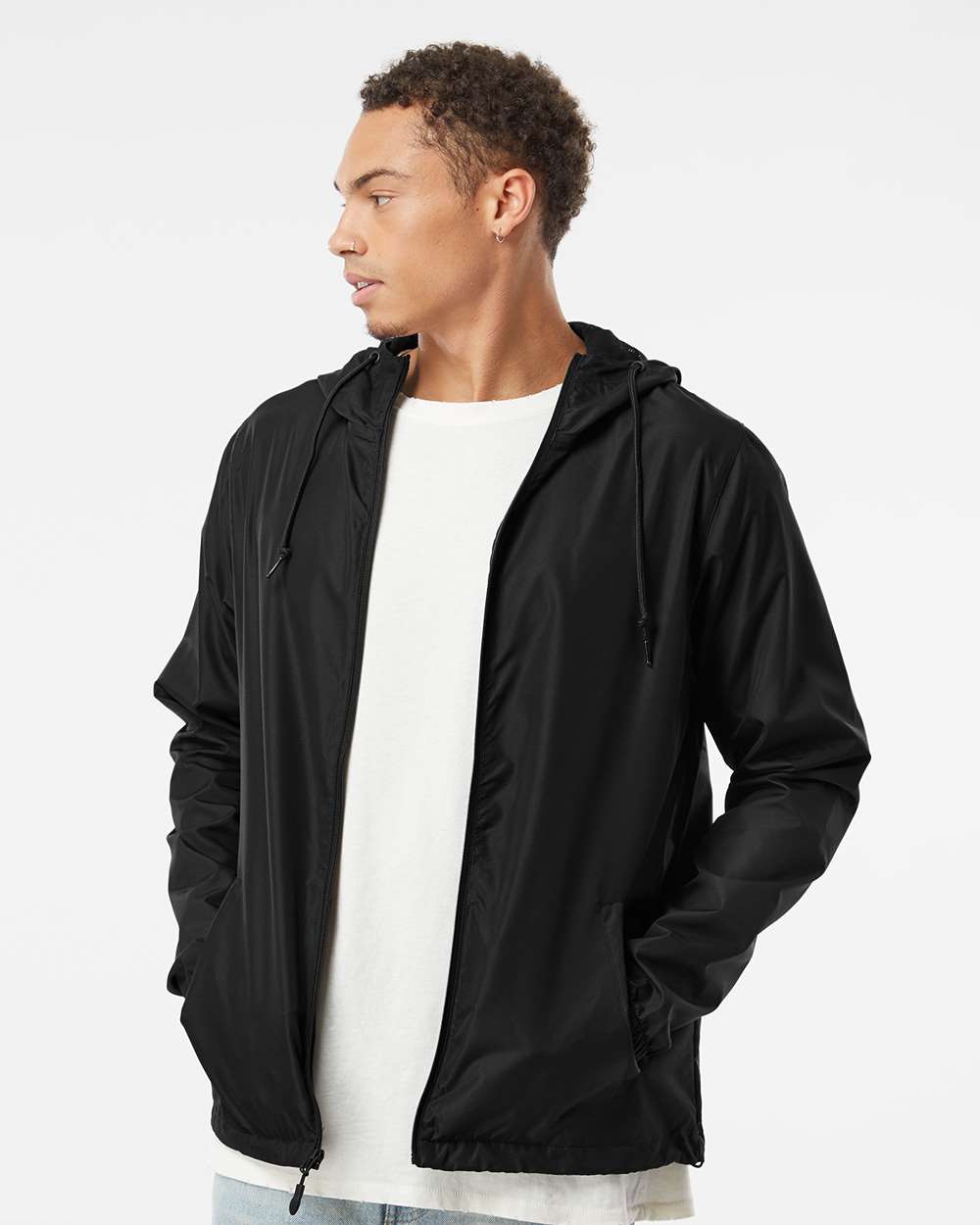 Independent Trading Co. Lightweight Windbreaker Full-Zip Jacket EXP54LWZ