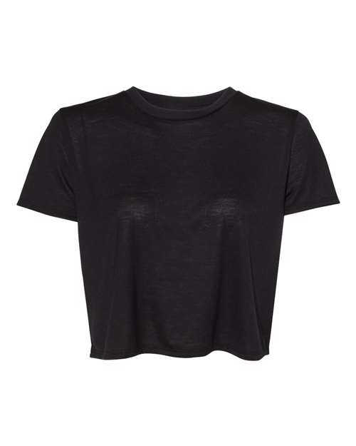 Women’s Flowy Crop Tee -  - 7216 - Toronto Screen Printing- Color