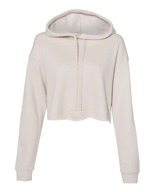 Women's Crop Fleece Hoodie Sweatshirt -  - 6891