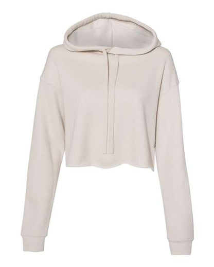 Women's Crop Fleece Hoodie Sweatshirt -  - 6891