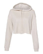 Women's Crop Fleece Hoodie Sweatshirt -  - 6891