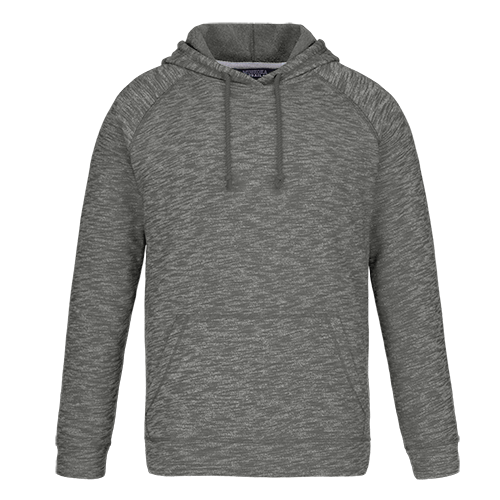 L00740 - Anaheim - Adult Pullover Hooded Sweatshirt - Gunmetal Heather / S / Fleece