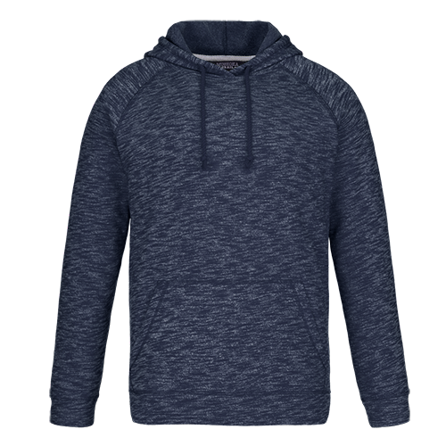 L00740 - Anaheim - Adult Pullover Hooded Sweatshirt - Navy Heather / S / Fleece
